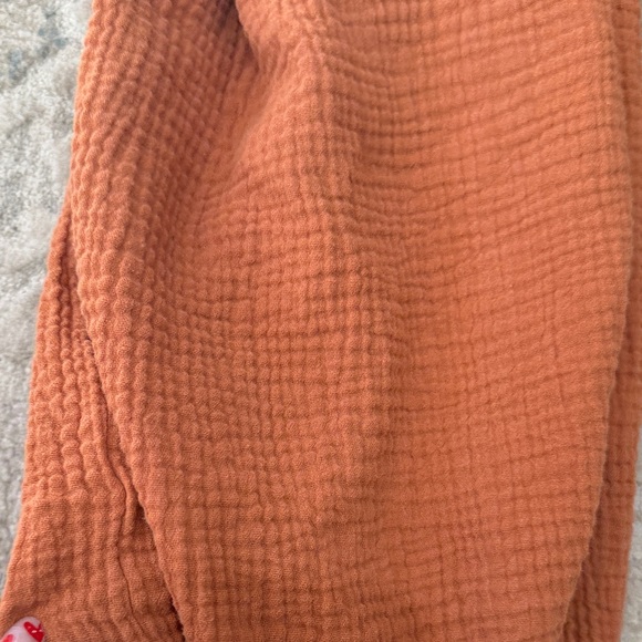 Madewell Sz.8 Lightspun Lucie Flutter-Sleeve Jumpsuit in the color mulled cider - Picture 9 of 12